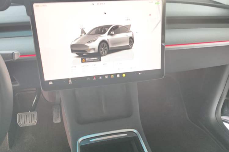 Used Tesla Model Y 2024 Rear-Wheel-Drive Version Audio And AC Panel
