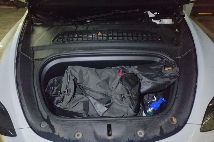 Used Tesla Model Y 2024 Rear-Wheel-Drive Version Engine Bay