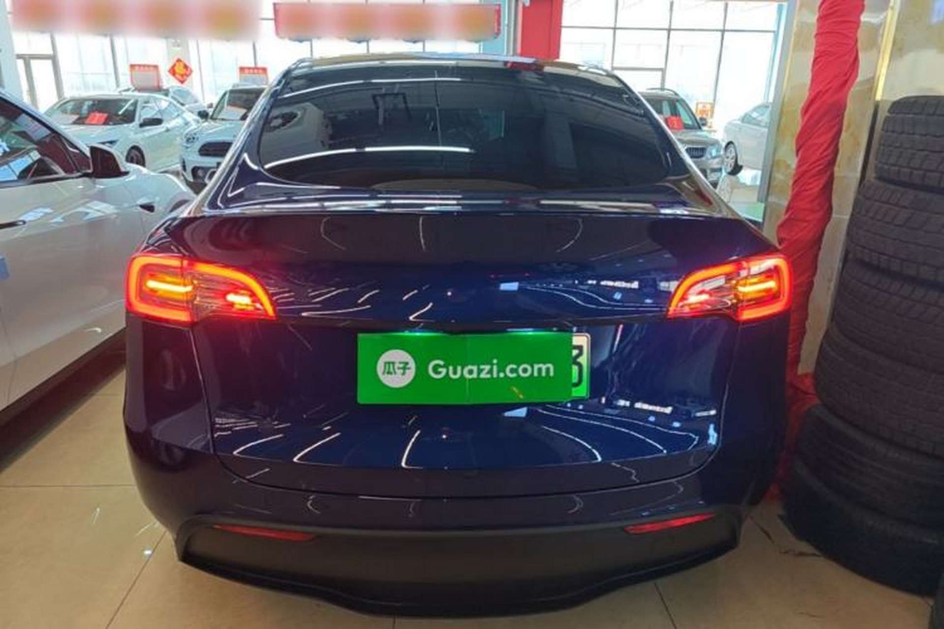 Used Tesla Model Y 2024 Long-Range All-Wheel-Drive Version Rear