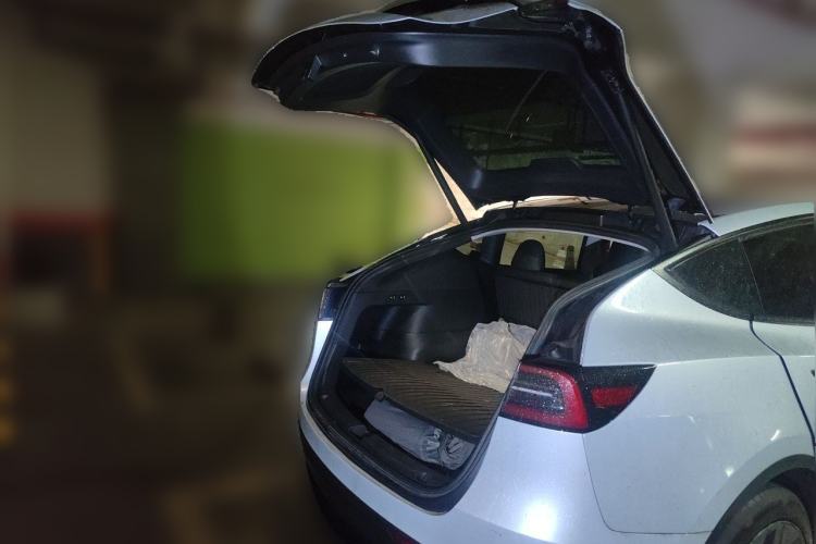 Used Tesla Model Y 2024 Rear-Wheel-Drive Version Trunk