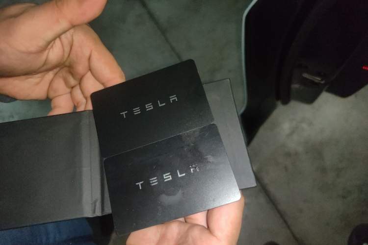 Used Tesla Model Y 2024 Rear-Wheel-Drive Version Vehicle Key