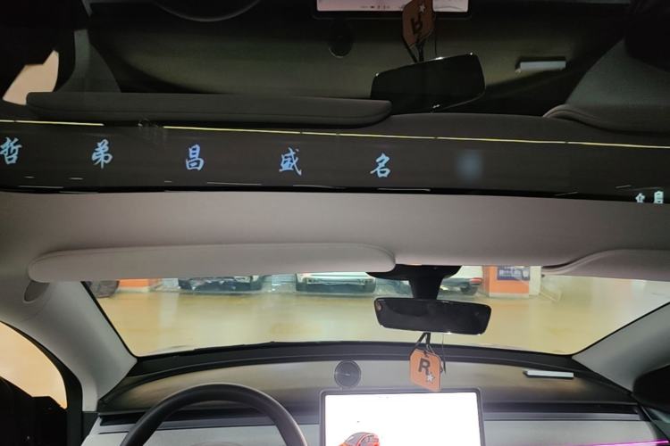 Used Tesla Model Y 2024 Rear-Wheel-Drive Version Headliner