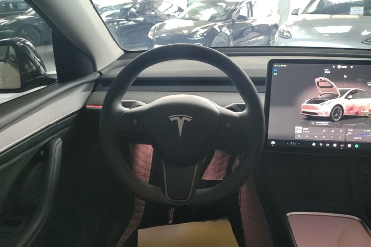 Used Tesla Model Y 2024 Rear-Wheel-Drive Version Steering Wheel