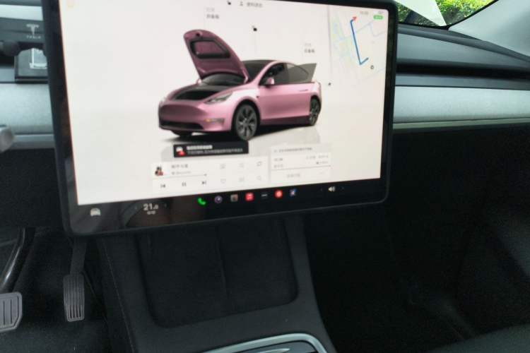 Used Tesla Model Y 2024 Rear-Wheel-Drive Version Audio And AC Panel