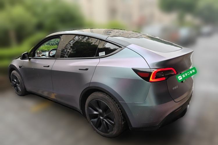 Used Tesla Model Y 2024 Rear-Wheel-Drive Version Rear Left 45 Deg