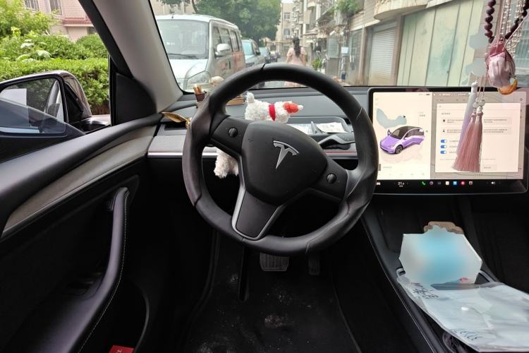 Used Tesla Model Y 2024 Rear-Wheel-Drive Version Steering Wheel