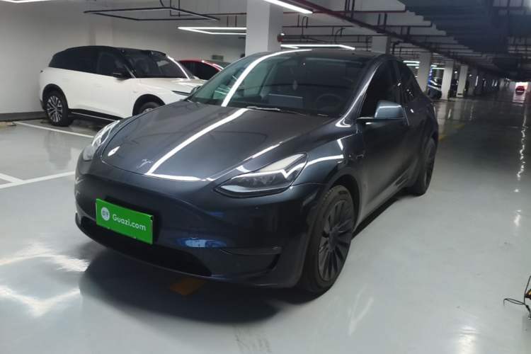 Used Tesla Model Y 2024 Long-Range All-Wheel-Drive Version Guazi used car, China used car export, Used car for sale, Used Tesla cars, Cheapest cars for sale, Electric vehicle, New energy car