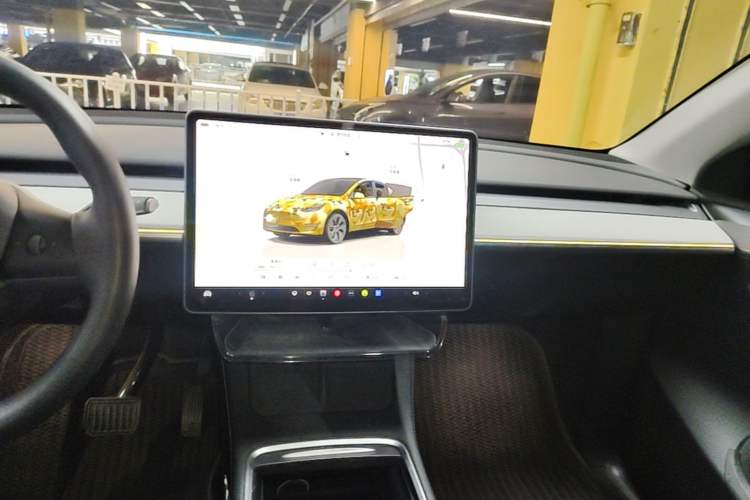 Used Tesla Model Y 2024 Rear-Wheel-Drive Version Audio And AC Panel