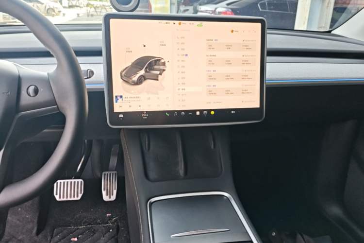Used Tesla Model Y 2024 Rear-Wheel-Drive Version Audio And AC Panel