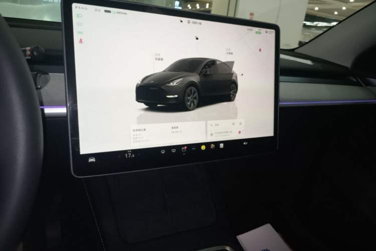 Used Tesla Model Y 2024 Rear-Wheel-Drive Version Audio And AC Panel