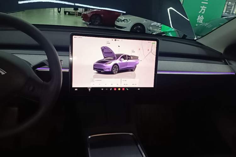 Used Tesla Model Y 2024 Rear-Wheel-Drive Version Audio And AC Panel