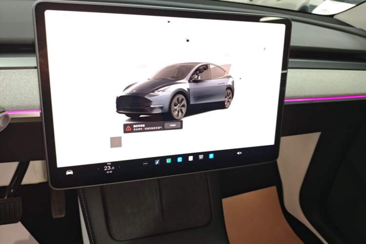 Used Tesla Model Y 2024 Rear-Wheel-Drive Version Audio And AC Panel