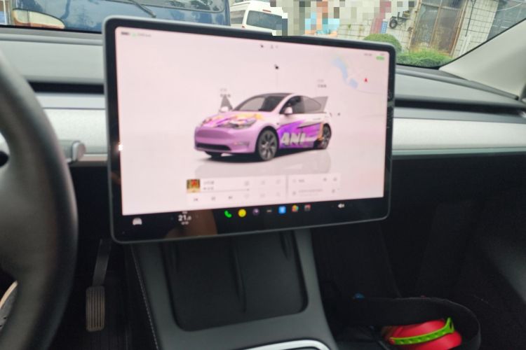 Used Tesla Model Y 2024 Rear-Wheel-Drive Version Audio And AC Panel