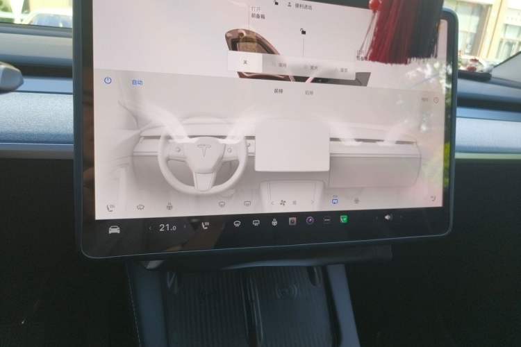Used Tesla Model Y 2024 Rear-Wheel-Drive Version Audio And AC Panel