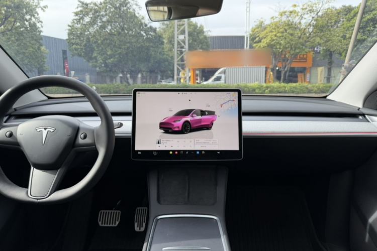Used Tesla Model Y 2024 Rear-Wheel-Drive Version Audio And AC Panel