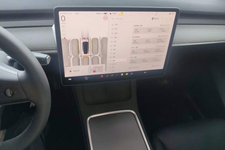 Used Tesla Model Y 2024 Rear-Wheel-Drive Version Audio And AC Panel