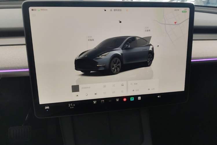 Used Tesla Model Y 2024 Rear-Wheel-Drive Version Audio And AC Panel