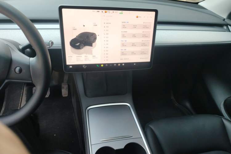 Used Tesla Model Y 2024 Rear-Wheel-Drive Version Audio And AC Panel
