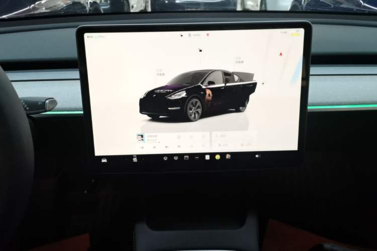Used Tesla Model Y 2024 Rear-Wheel-Drive Version Audio And AC Panel