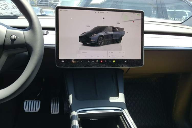Used Tesla Model Y 2024 Rear-Wheel-Drive Version Audio And AC Panel