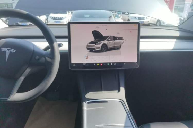 Used Tesla Model Y 2024 Rear-Wheel-Drive Version Audio And AC Panel