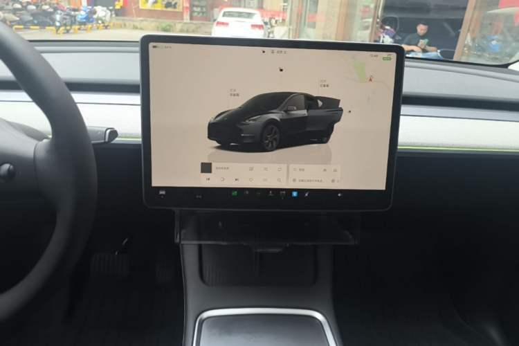Used Tesla Model Y 2024 Rear-Wheel-Drive Version Audio And AC Panel