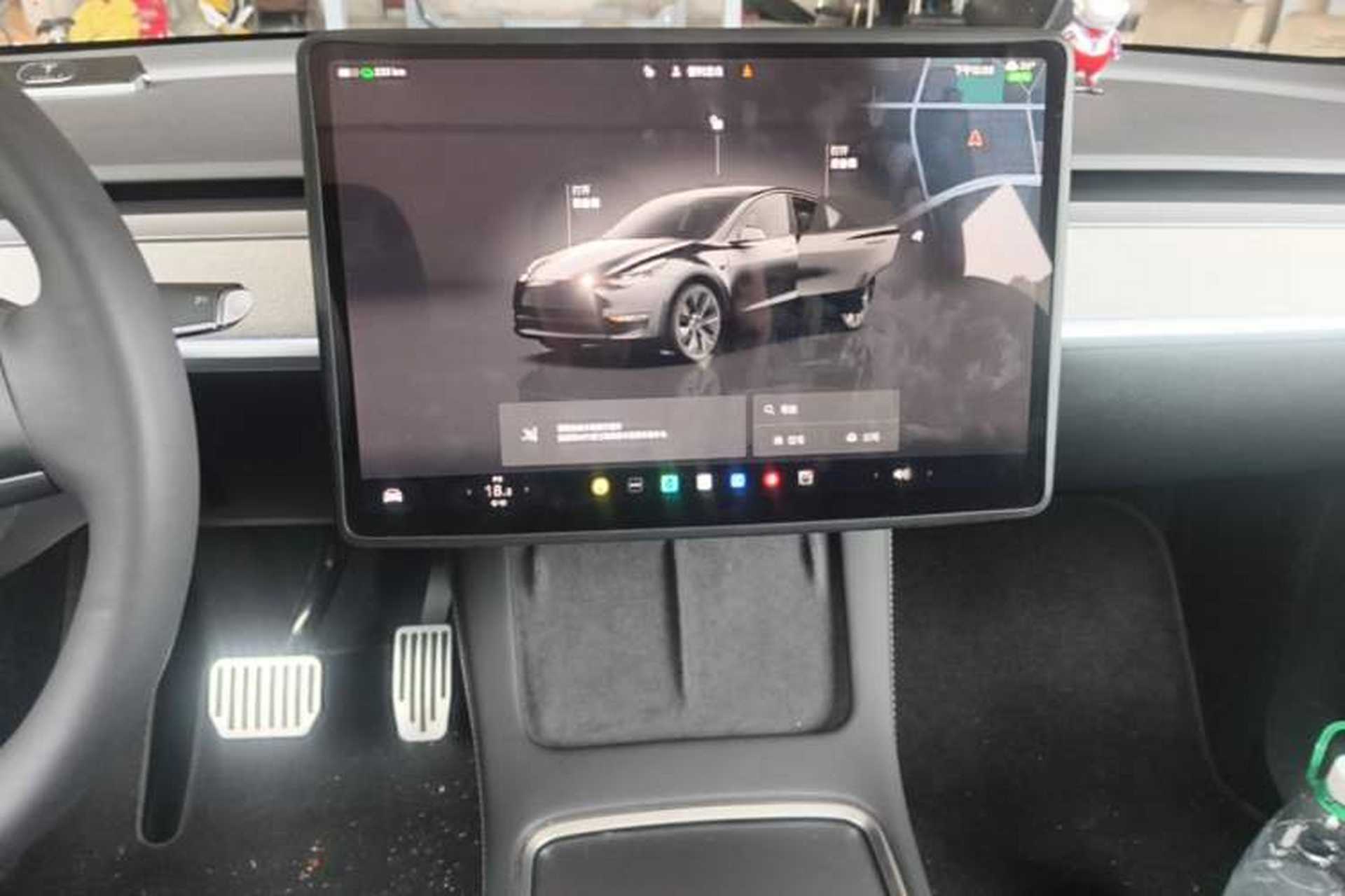 Used Tesla Model Y 2024 Rear-Wheel-Drive Version Audio And AC Panel