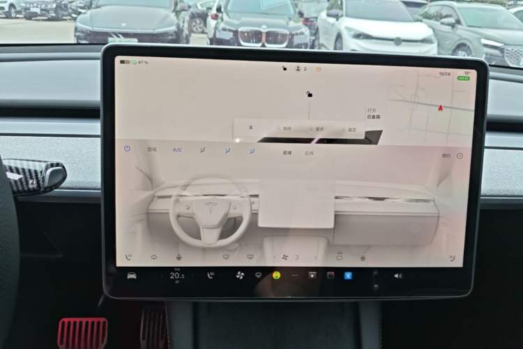 Used Tesla Model Y 2024 Rear-Wheel-Drive Version Audio And AC Panel