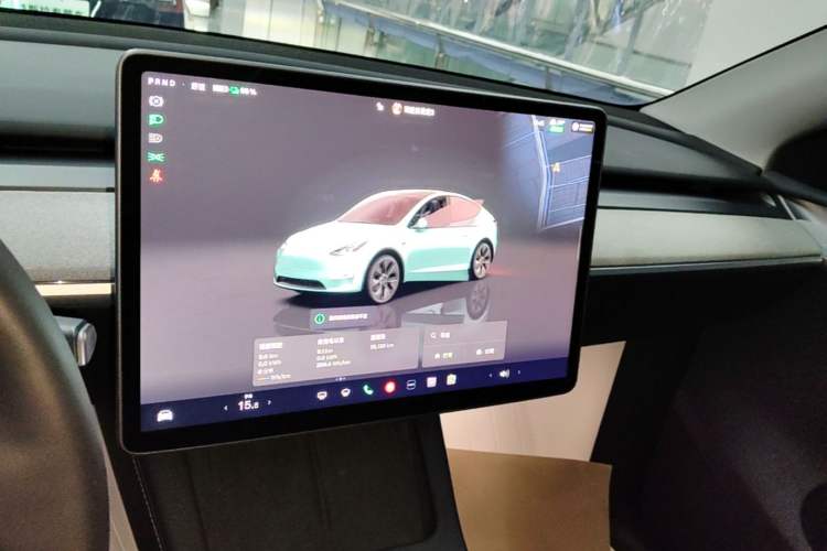 Used Tesla Model Y 2024 Rear-Wheel-Drive Version Audio And AC Panel