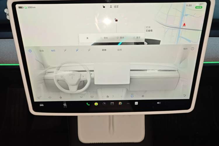 Used Tesla Model Y 2024 Rear-Wheel-Drive Version Audio And AC Panel