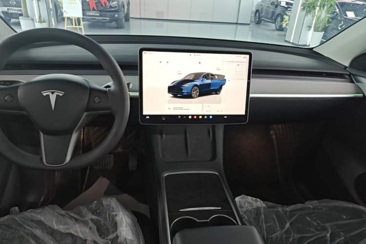 Used Tesla Model Y 2024 Rear-Wheel-Drive Version Audio And AC Panel
