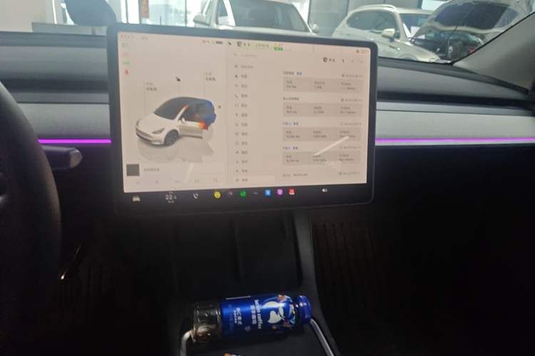 Used Tesla Model Y 2024 Rear-Wheel-Drive Version Audio And AC Panel