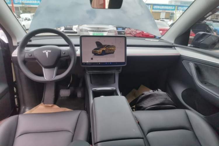 Used Tesla Model Y 2024 Rear-Wheel-Drive Version Audio And AC Panel