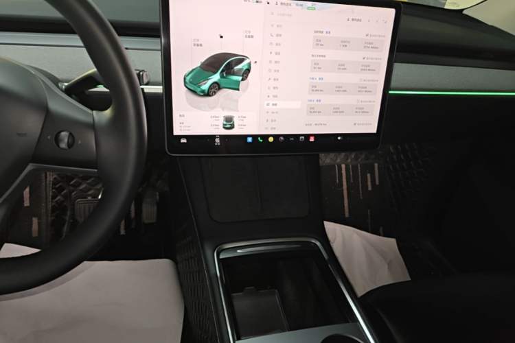 Used Tesla Model Y 2024 Rear-Wheel-Drive Version Audio And AC Panel