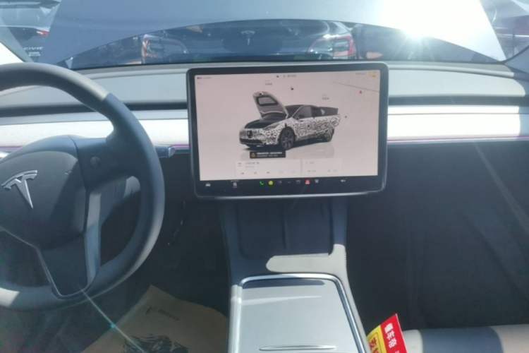 Used Tesla Model Y 2024 Rear-Wheel-Drive Version Audio And AC Panel