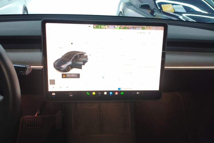 Used Tesla Model Y 2024 Rear-Wheel-Drive Version Audio And AC Panel