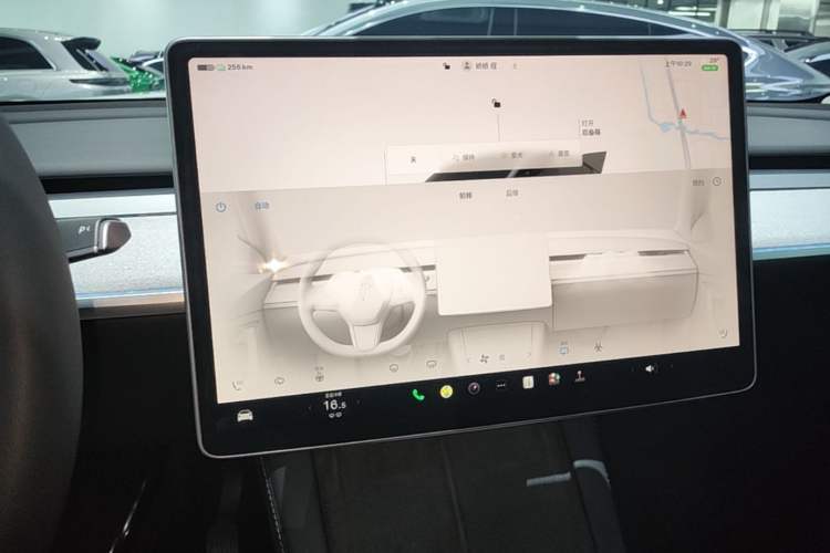 Used Tesla Model Y 2024 Rear-Wheel-Drive Version Audio And AC Panel