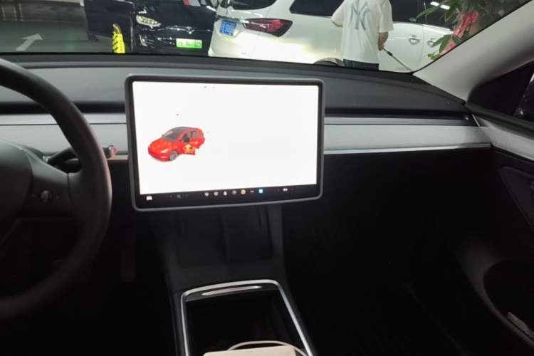 Used Tesla Model Y 2024 Rear-Wheel-Drive Version Audio And AC Panel