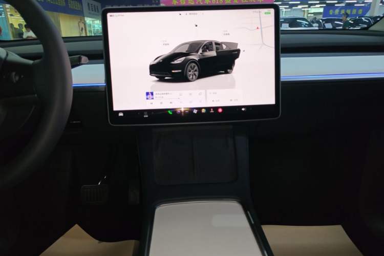 Used Tesla Model Y 2024 Rear-Wheel-Drive Version Audio And AC Panel