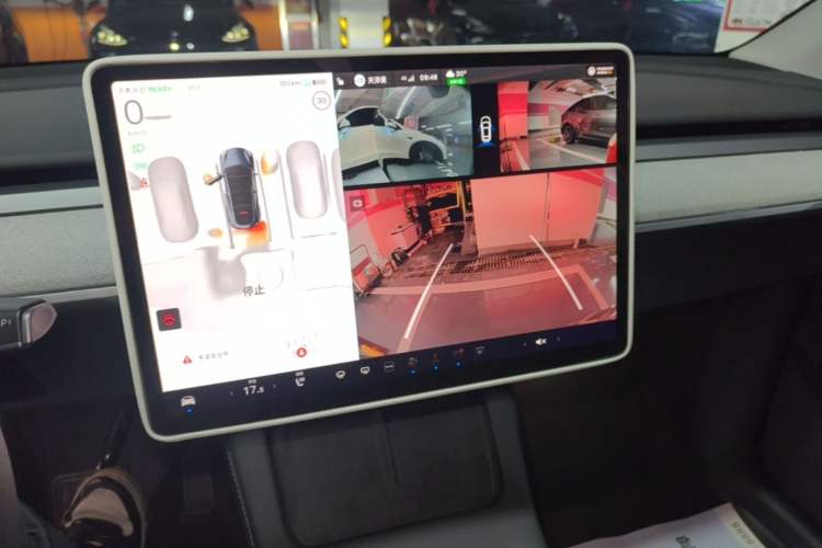 Used Tesla Model Y 2024 Rear-Wheel-Drive Version Audio And AC Panel