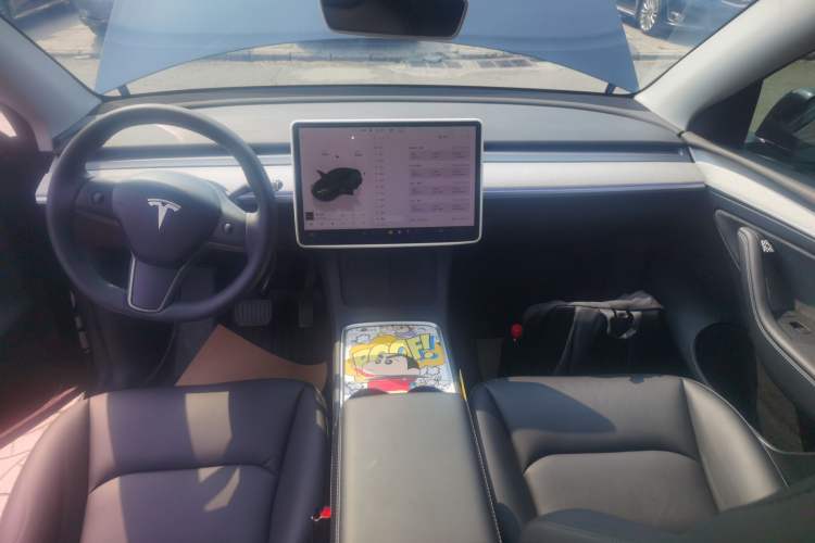 Used Tesla Model Y 2024 Long-Range All-Wheel-Drive Version Audio And AC Panel