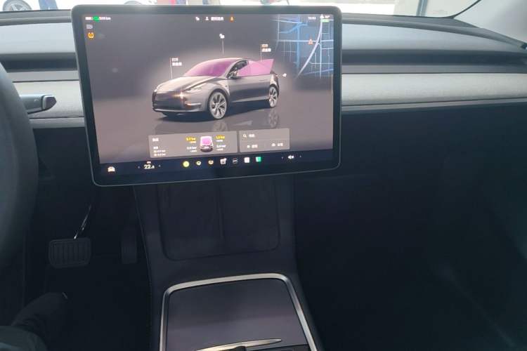 Used Tesla Model Y 2024 Rear-Wheel-Drive Version Audio And AC Panel