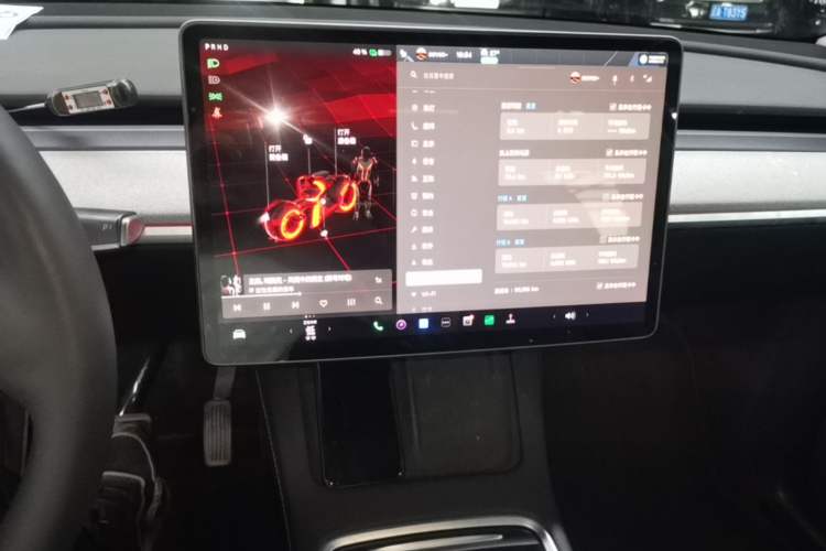 Used Tesla Model Y 2024 Rear-Wheel-Drive Version Audio And AC Panel