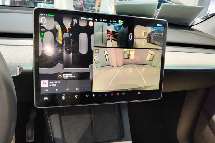 Used Tesla Model Y 2024 Rear-Wheel-Drive Version Audio And AC Panel