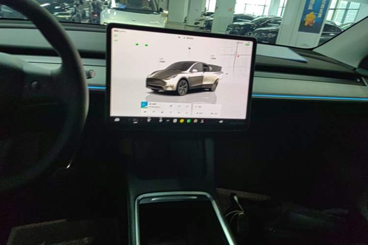 Used Tesla Model Y 2024 Rear-Wheel-Drive Version Audio And AC Panel