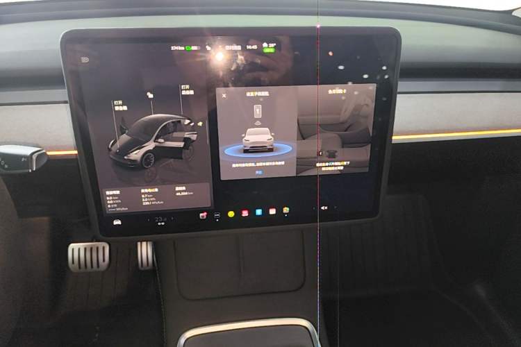 Used Tesla Model Y 2024 Rear-Wheel-Drive Version Audio And AC Panel