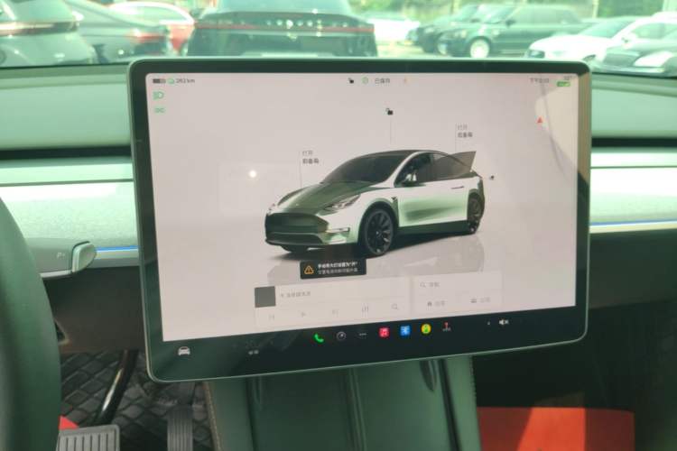 Used Tesla Model Y 2024 Rear-Wheel-Drive Version Audio And AC Panel