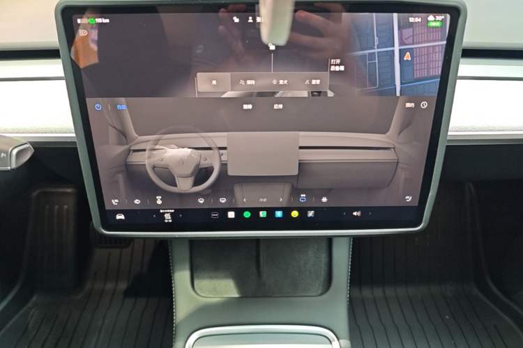 Used Tesla Model Y 2024 Rear-Wheel-Drive Version Audio And AC Panel