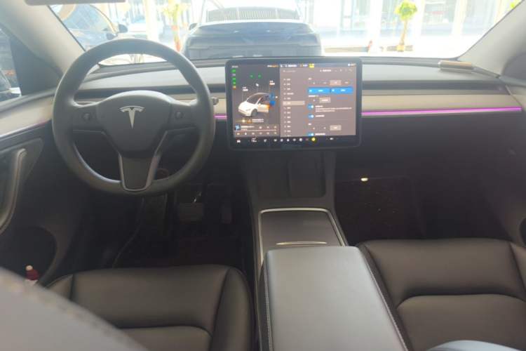 Used Tesla Model Y 2024 Long-Range All-Wheel-Drive Version Center Console
