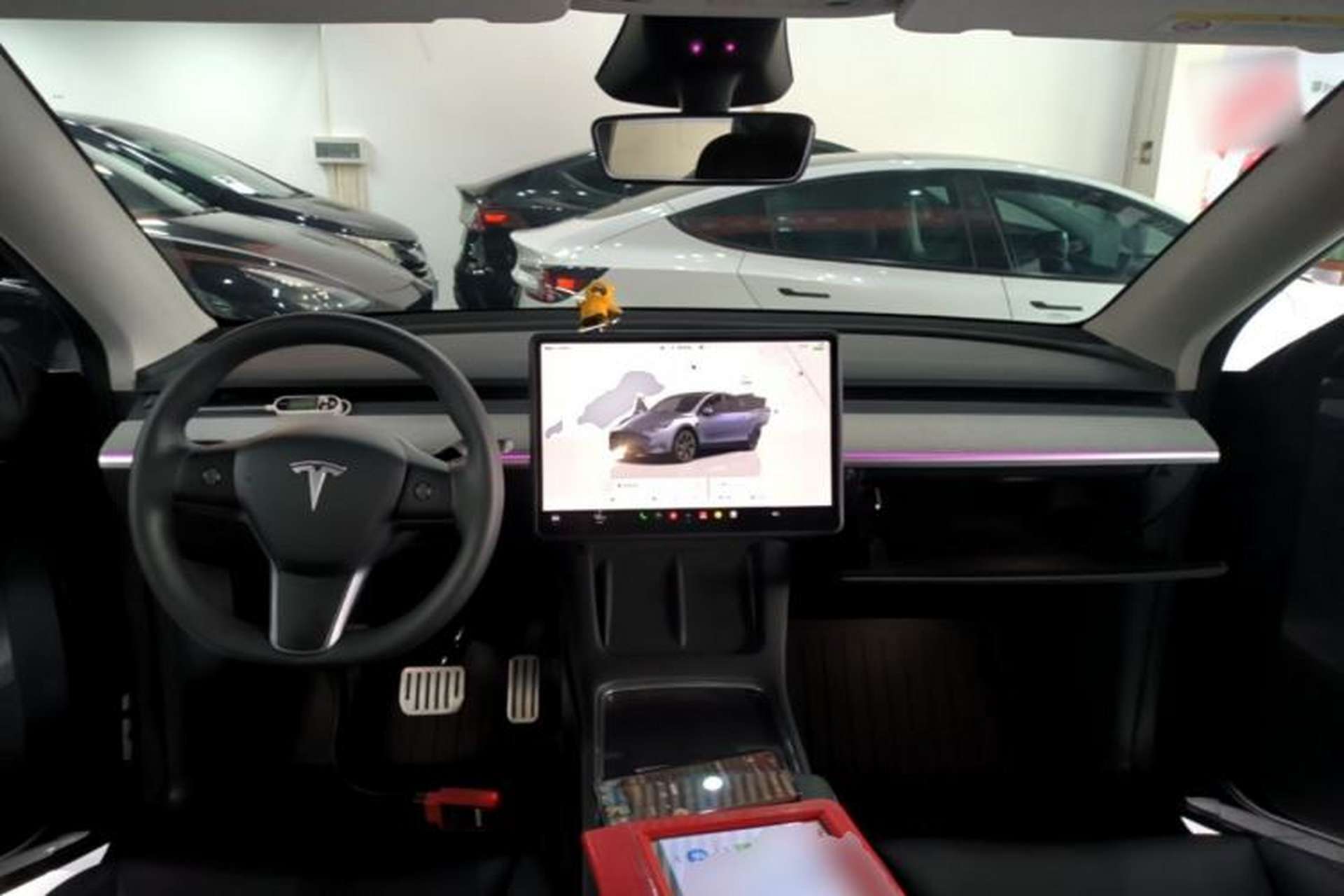 Used Tesla Model Y 2024 Rear-Wheel-Drive Version Center Console